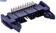 Quadratische Leiterplatte Pin-Verbindungsstücke, 2,54 Millimeter rechtwinklige Draht-, zum des Titels zu verschalen